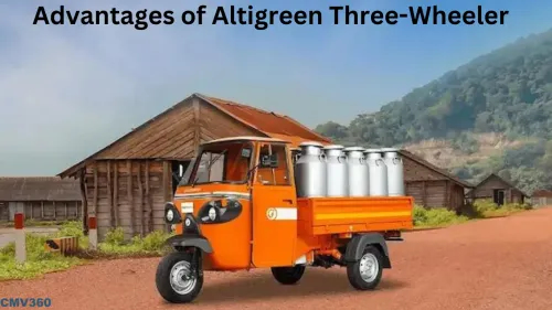 Advantages of Altigreen Three-Wheeler