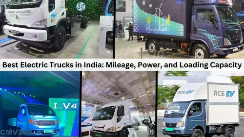 Best Electric Trucks in India: Mileage, Power, and Loading Capacity