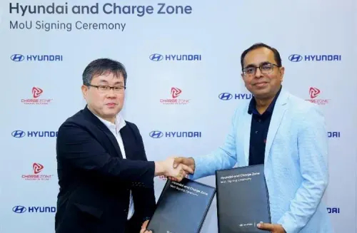 Hyundai Partners with CHARGE ZONE to Boost EV Charging Infrastructure in India
