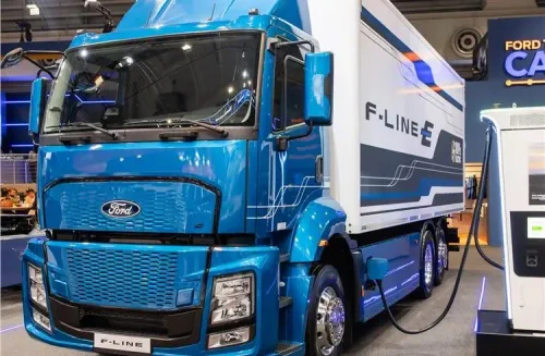 ZF Partners with Ford Trucks for Electric Drive Solutions