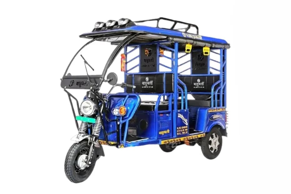 Bahubali Plus E Rickshaw Front Left Side