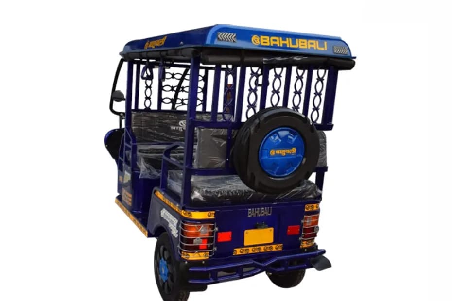 Bahubali Plus E Rickshaw Rear Left Side