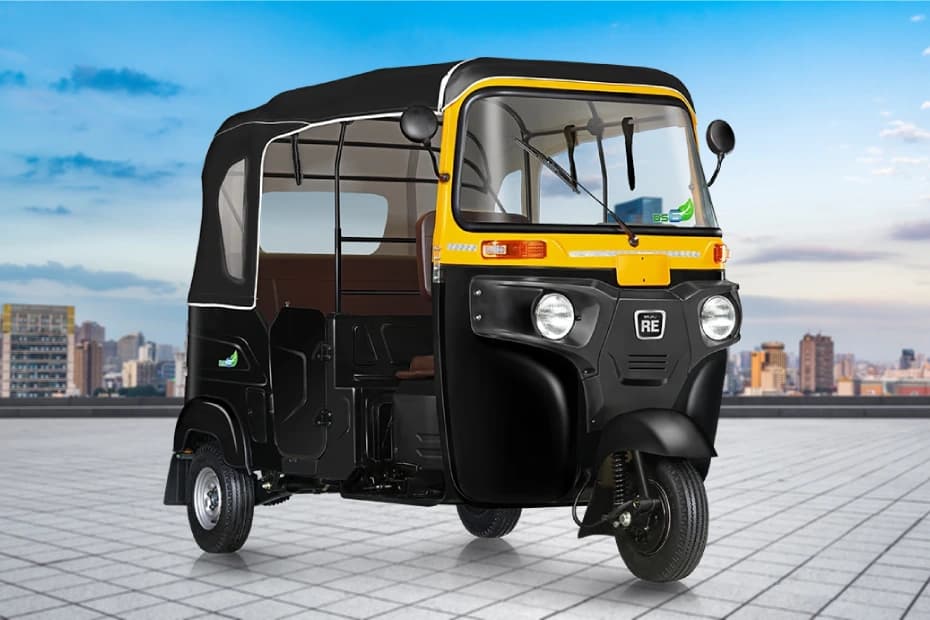 Bajaj RE Right Front Three Quarter