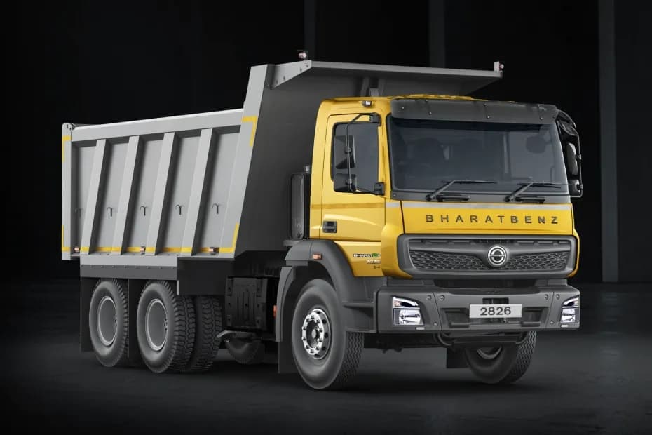 BharatBenz 2826C Tipper Front Right Side