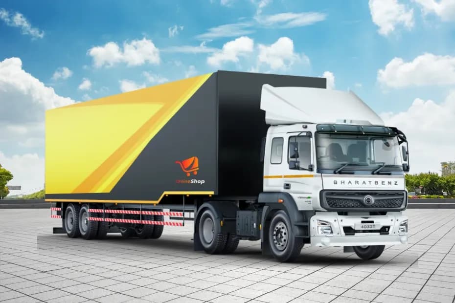 BharatBenz 4032T Trailer Front Right Side