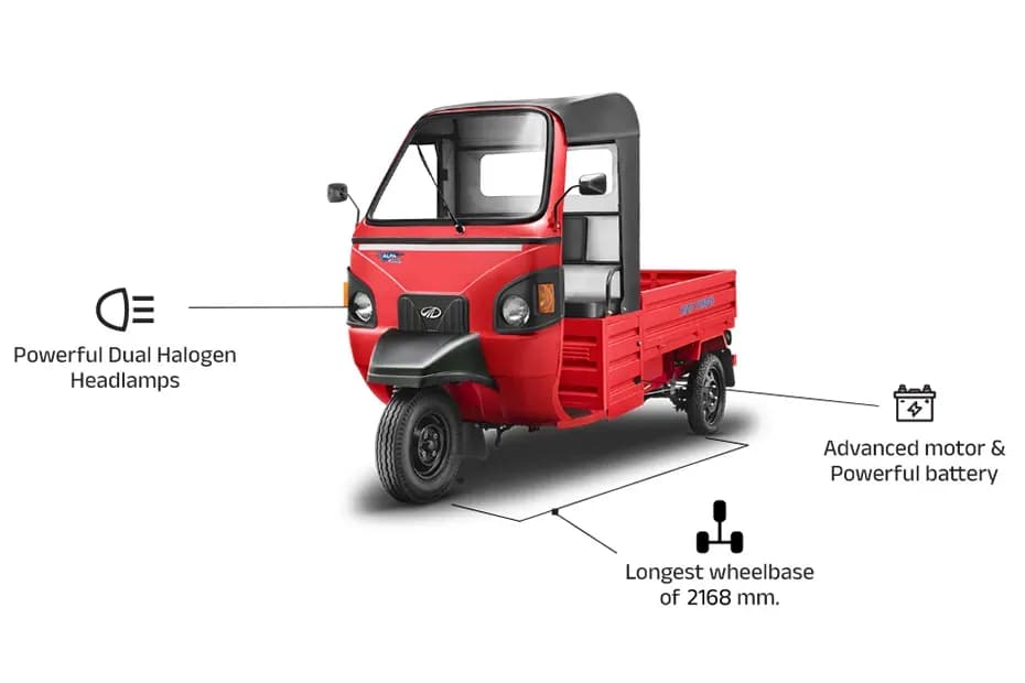 Mahindra E Alfa Cargo Exterior Image