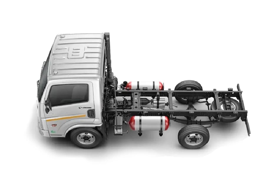 Eicher Pro 2049 CNG Chassis Left Side View