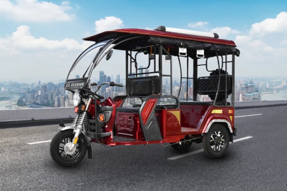 GK Rickshaw ER India G7 Left Front Three Quarter