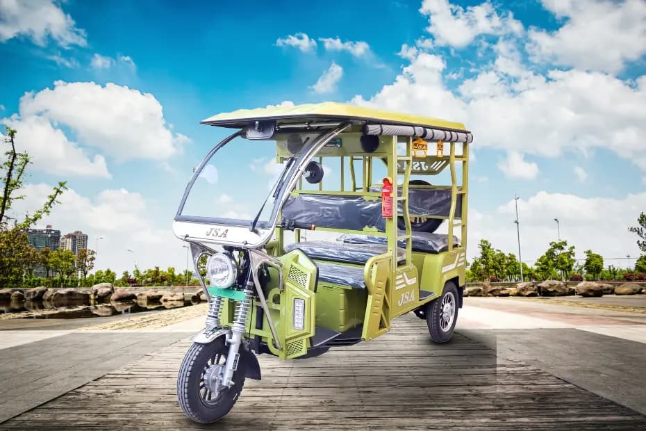 JSA E Rickshaw Ultra Front Left Side