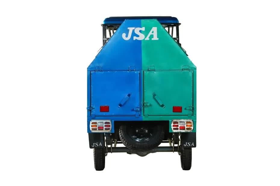 JSA Garbage E-Cart Rear View