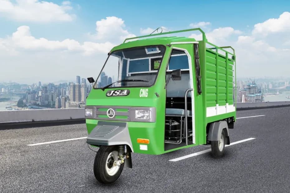 JSA Victory Plus CNG Loader Front Left Side