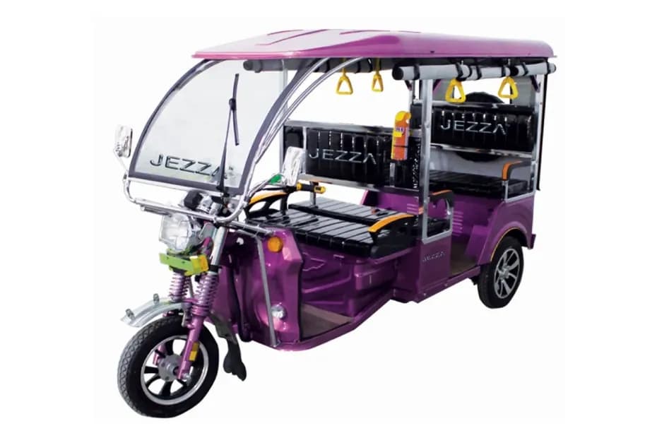 Jezza J1000 Electric Rickshaw Front Left Side