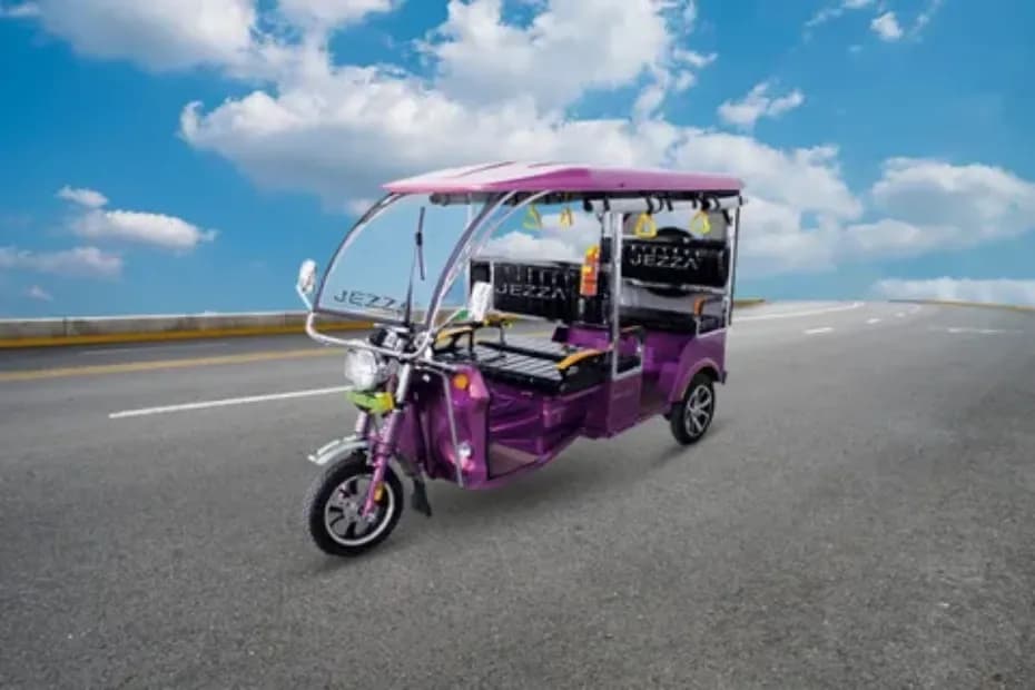 Jezza J1000 Electric Rickshaw Front Left Side