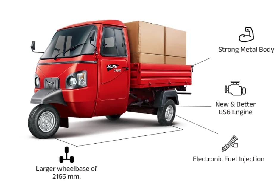 Mahindra Alfa Plus Front Left Side