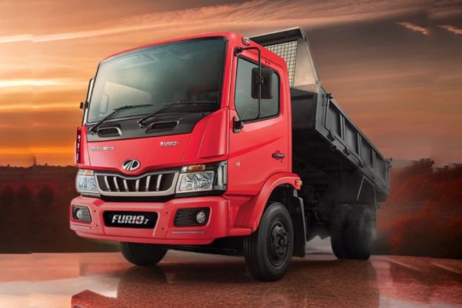 Mahindra Furio 7 Tipper Left Front Three Quarter