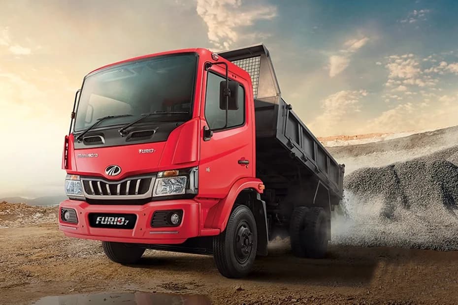 Mahindra Furio 7 Tipper Left Front Three Quarter