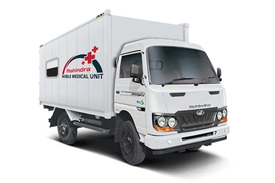 Mahindra Jayo Mobile Medical Unit Front Right Side