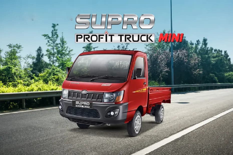 Mahindra Supro Profit Truck Mini Left Front Three Quarter