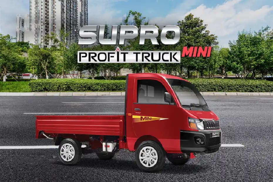 Mahindra Supro Profit Truck Mini Right Front Three Quarter