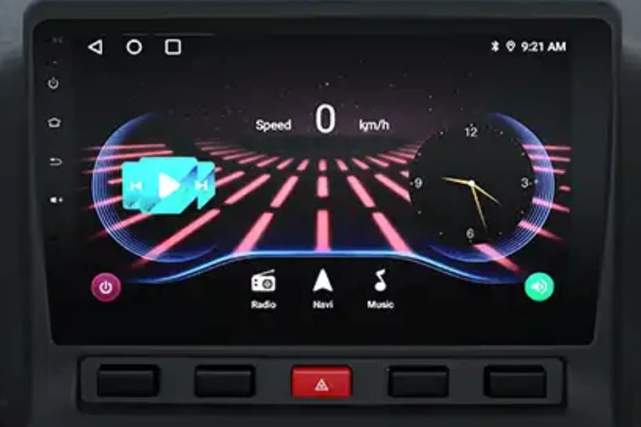 Montra Electric Eviator Infotainment System