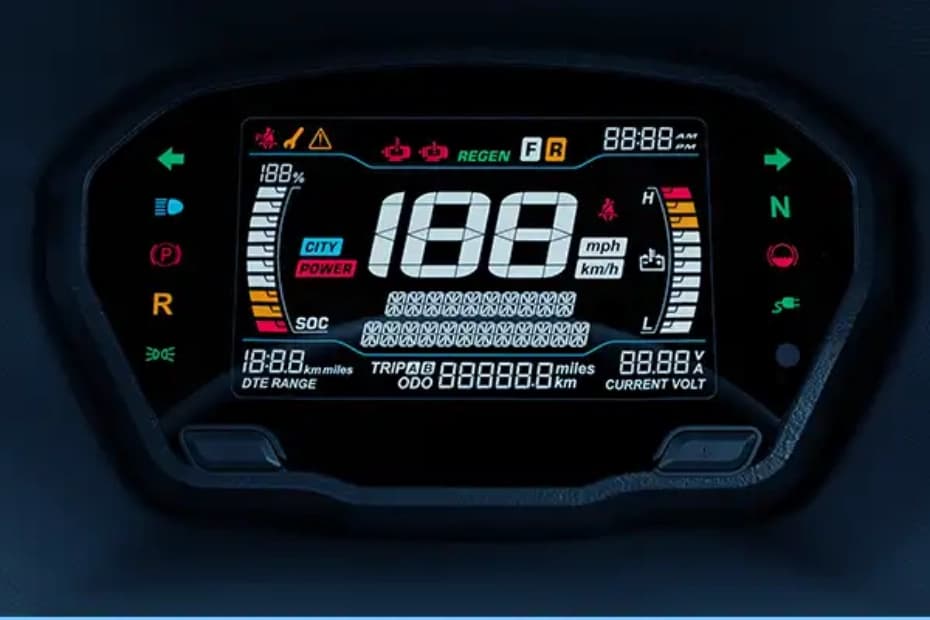 Montra Electric Eviator Instrument Cluster