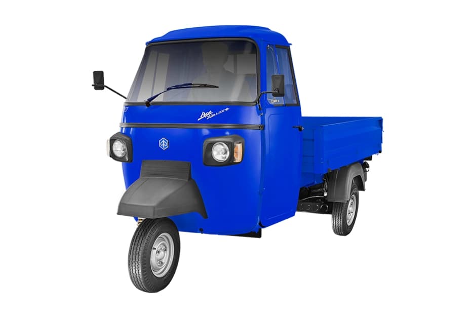 Piaggio Apé Xtra Classic Blue Left Front Three Quarter