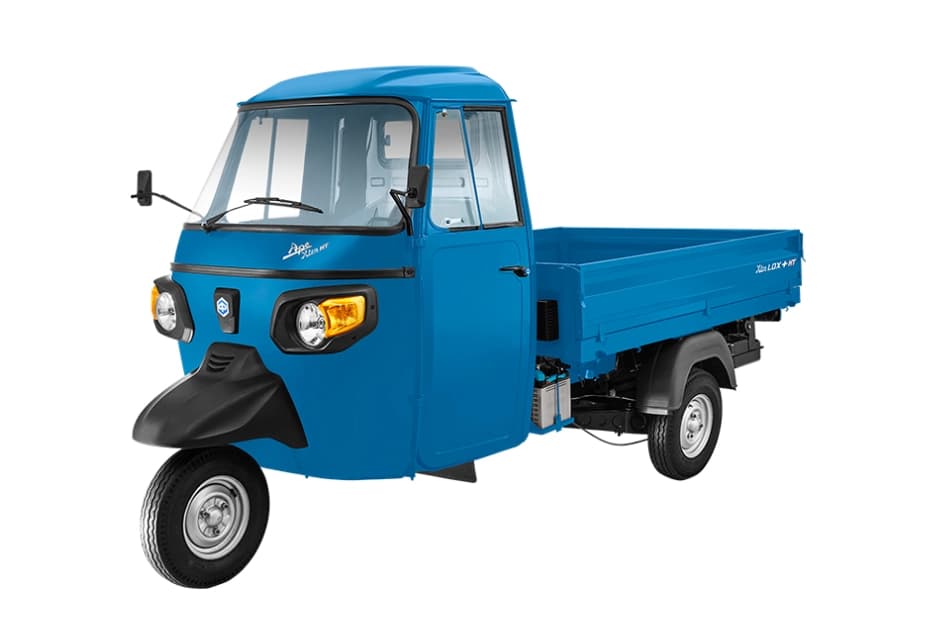 Piaggio Apé Xtra HT CNG Blue Left Front Three Quarter