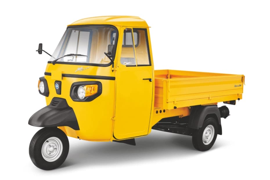 Piaggio Ape Xtra LDX Yellow Left Front Three Quarter