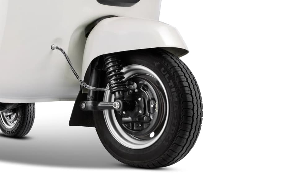 TVS King EV Max Suspension