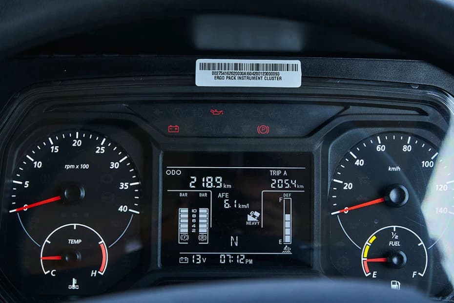 Tata 712 SFC Instrument Cluster