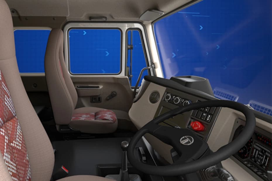 Tata Signa 4830.TK 10x2 STD Interior Cabin View