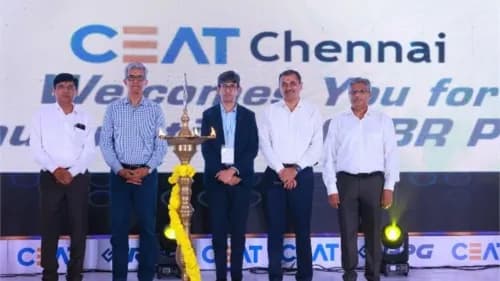 CEAT Opens New Truck Bus Radial Production Line at Chennai Plant