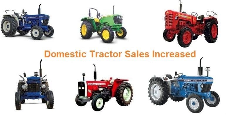 Domestic Tractor Sales Increased By 40% In April 2022