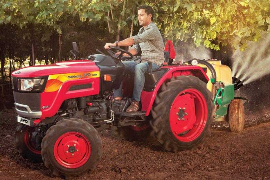 Mahindra Jivo 245 DI Red Colour Mahindra Jivo 245 DI Red Colour