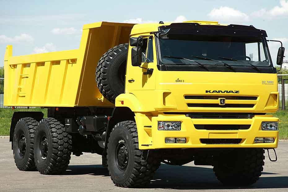 Kamaz 6520 6x4 Yellow Colour Kamaz 6520 6x4 Yellow Colour