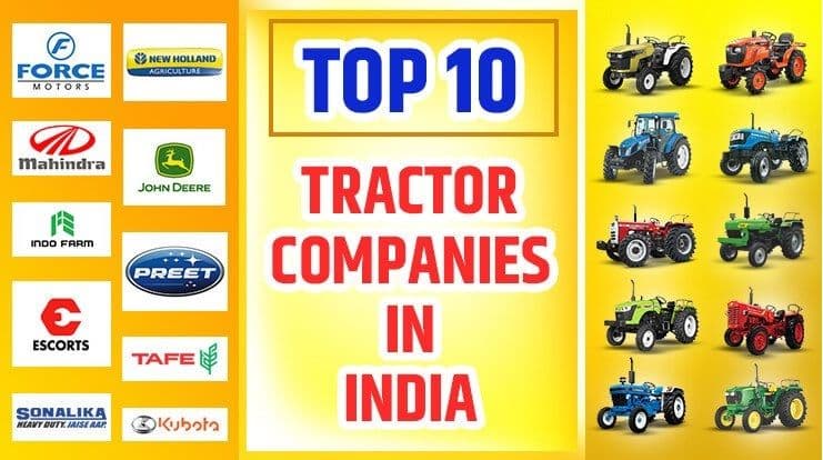 Top 10 Tractor Companies In India