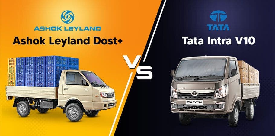 Tata Intra V10 VS Ashok Leyland Dost+