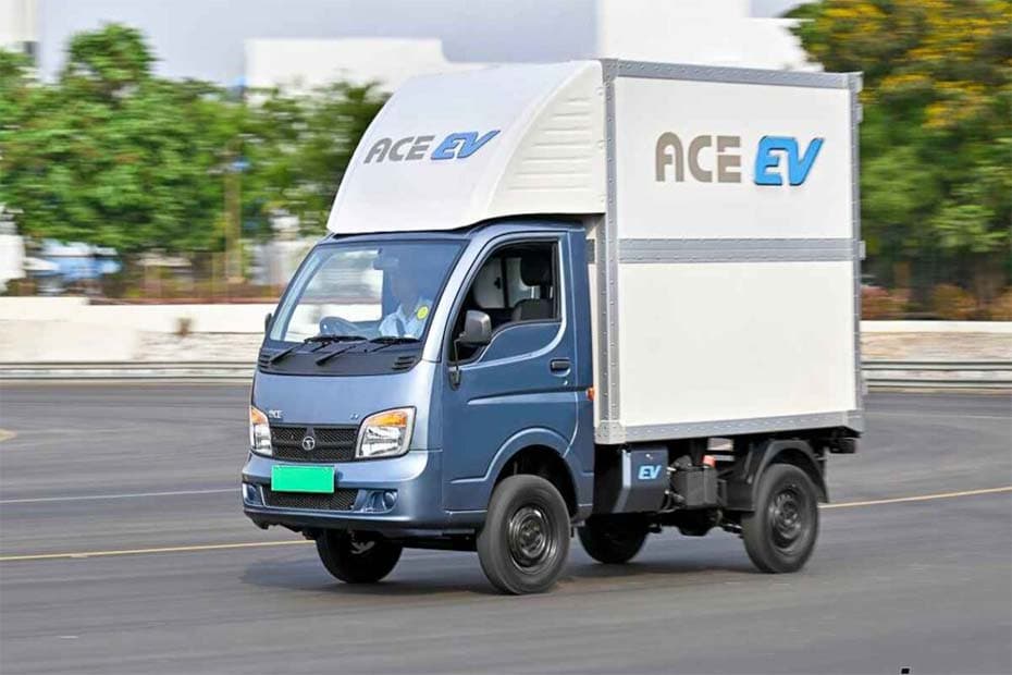 Tata ACE EV Right Front Three Quarter Tata ACE EV Right Front Three Quarter