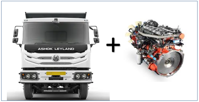 Ashok Leyland introduces a 250 HP 4V engine to its AVTR lineup.
