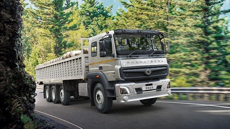 Why are the BharatBenz trucks a source of pride for drivers?