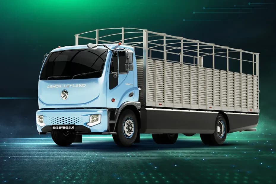 Ashok Leyland BOSS EV Front Left Side Ashok Leyland BOSS EV Front Left Side