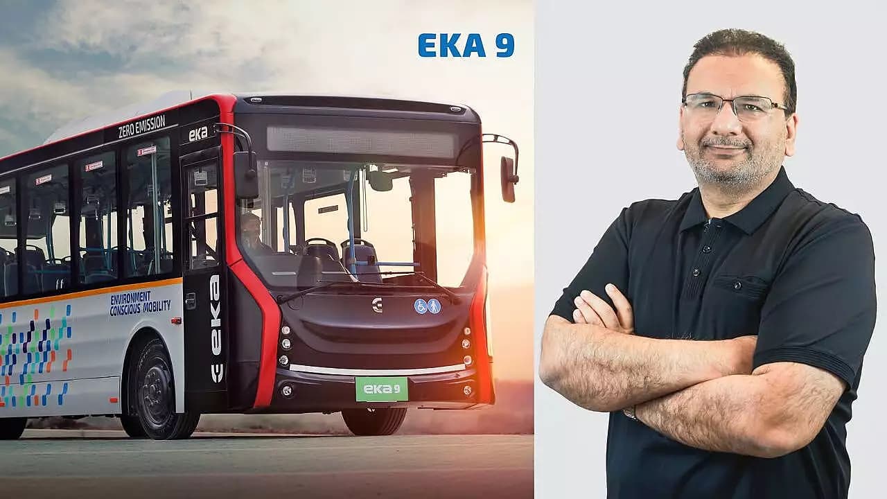 EKA Mobility has partnered with EVR Motors, and real research and development on e-buses has just begun.