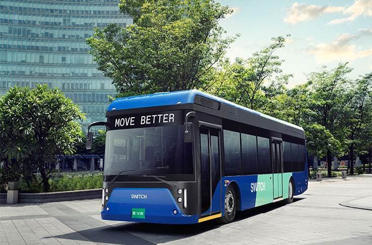 Switch Mobility and an EV unit of Ashok Leyland will collaborate with Chalo to deploy 5000 EV buses in India.
