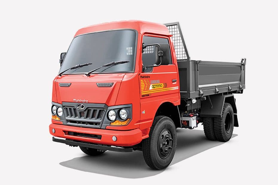 Mahindra Loadking Optimo Tipper BS6 Red & Grey Colour Mahindra Loadking Optimo Tipper BS6 Red & Grey Colour