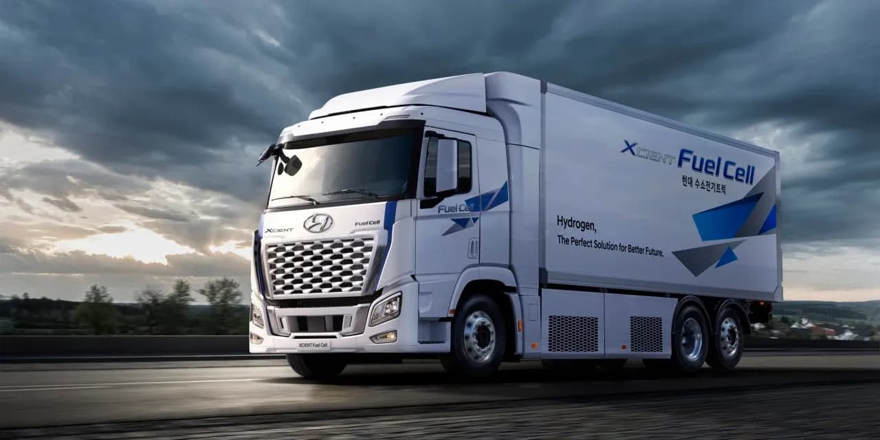  XCIENT Fuel Cell trucks of Hyundai Motors will be exported to Germany.