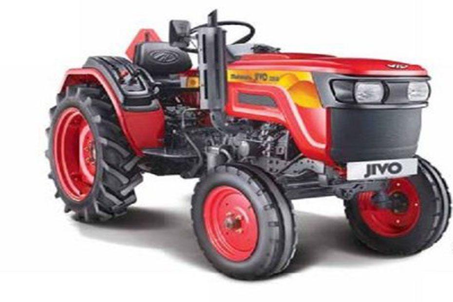 Mahindra Jivo 225 DI Red Colour Mahindra Jivo 225 DI Red Colour