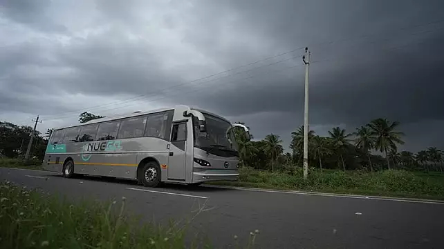 GreenCell Mobility's NueGo introduces the first e-bus service between Agra and Delhi.