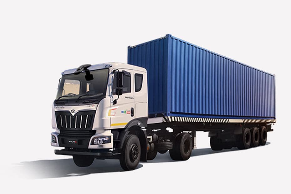 Mahindra Blazo X 46 Trailer Front Left Side Mahindra Blazo X 46 Trailer Front Left Side