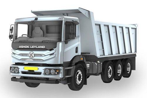 Ashok Leyland 3520 Tipper 8x2 Left Front Three Quarter Ashok Leyland 3520 Tipper 8x2 Left Front Three Quarter