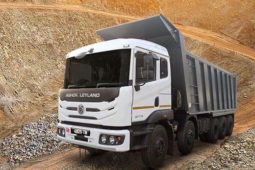 Ashok Leyland 4825 Tipper White Colour Ashok Leyland 4825 Tipper White Colour